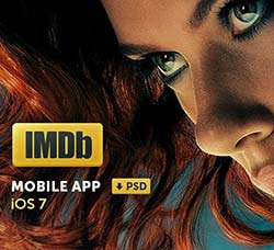 UI设计－APP程序界面模板：IMDb - iOS App Design
